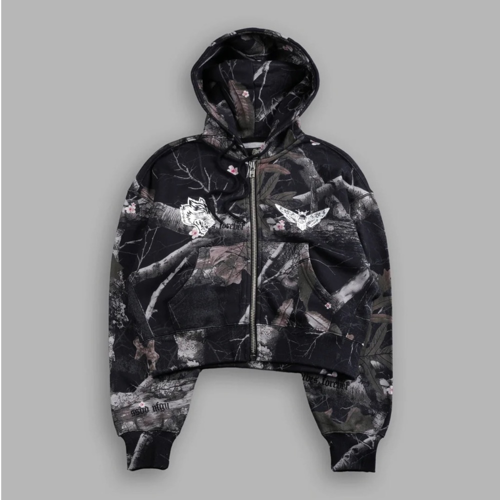 Darc Sport Cropped Camouflage Jacket